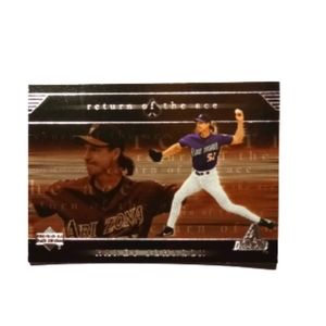 2002 Upper deck Randy Johnson